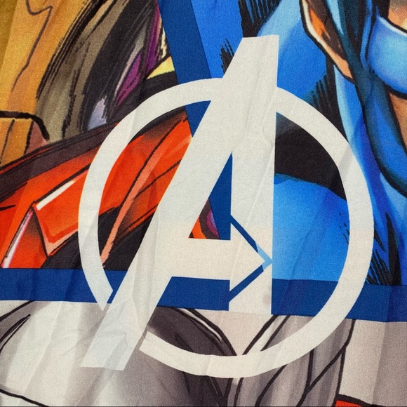 Marvel Avengers Single Reversible Duvet Cover Multicoloured Microfibre 78” x 55” - Picture 6 of 10